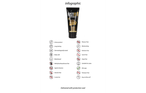 Gleitmittel auf Wasserbasis 100 ml | Sicher & Geruchsneutral Fist It