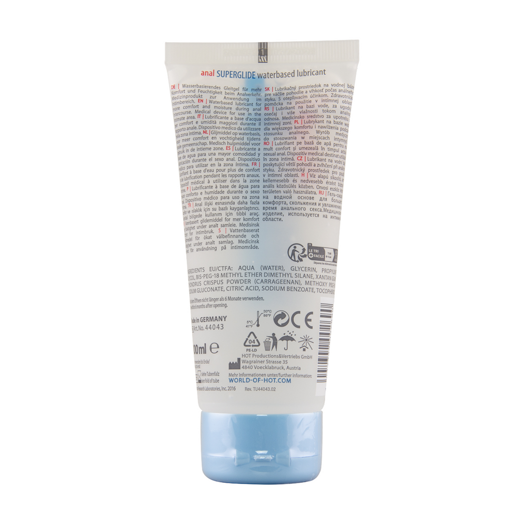 Anal Superglide Liquid Pleasure | Waterbasis Glijmiddel 100Ml