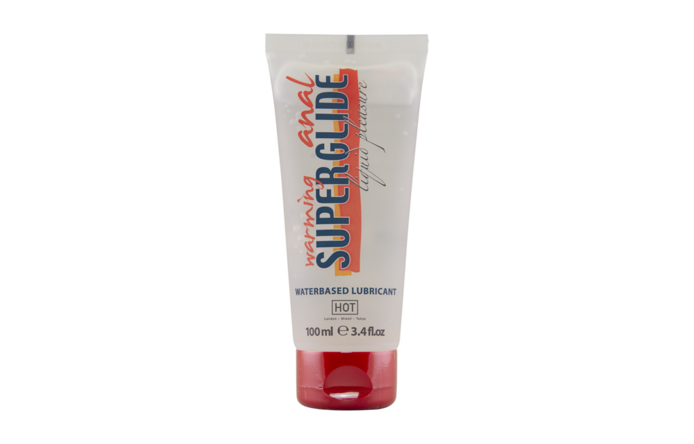 Anal Superglide Warming Liquid Pleasure - Water-based Lubricant - 100 ml