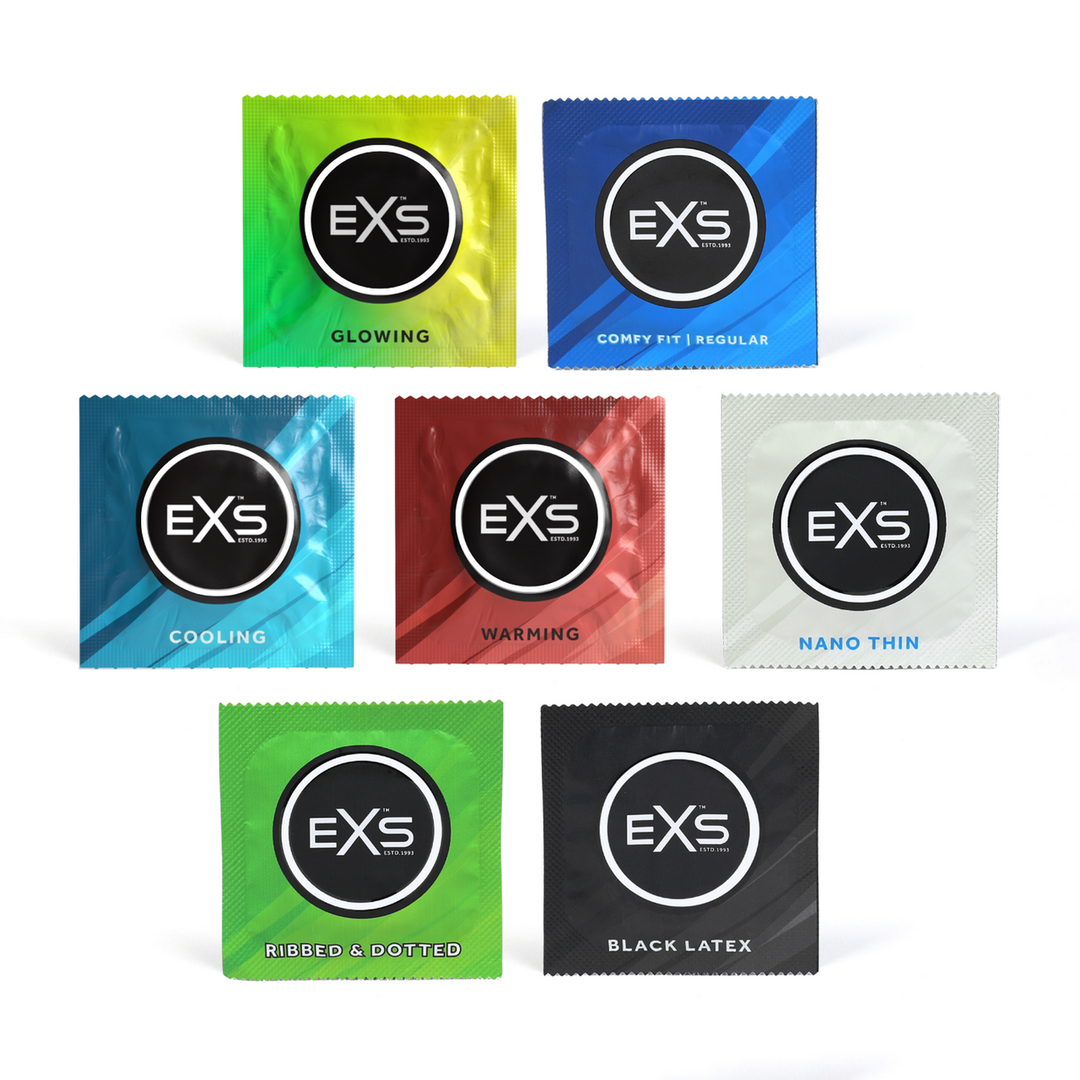 EXS Variety Pack 1 – 42 leckere Kondome, sicher & lustvoll