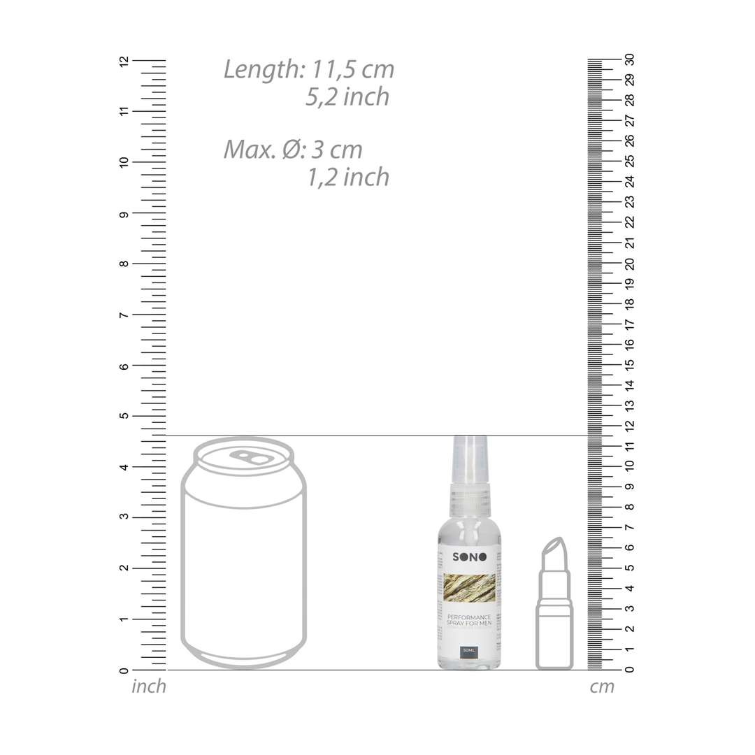 Leistungsspray für Männer – 1,7 fl oz / 50 ml