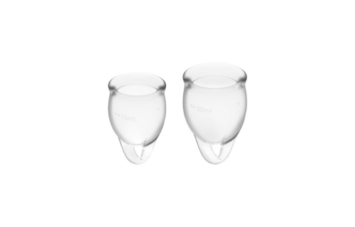 Voel je Zeker met Transparante Satisfyer Menstruatiecup