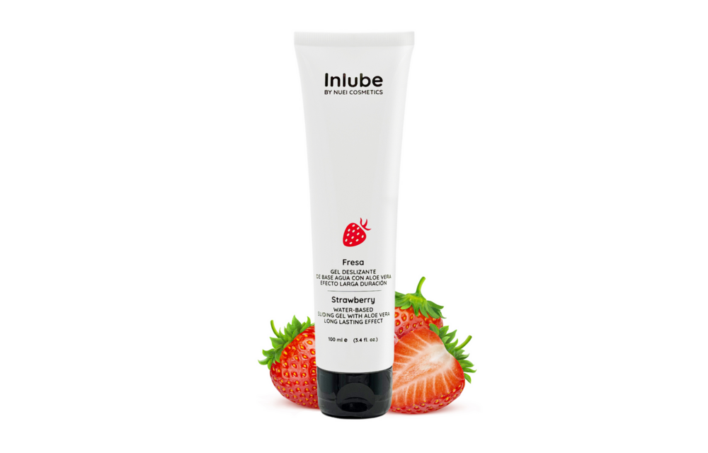 Waterbased Sliding Gel - Aardbei - 3.4 fl oz / 100 ml