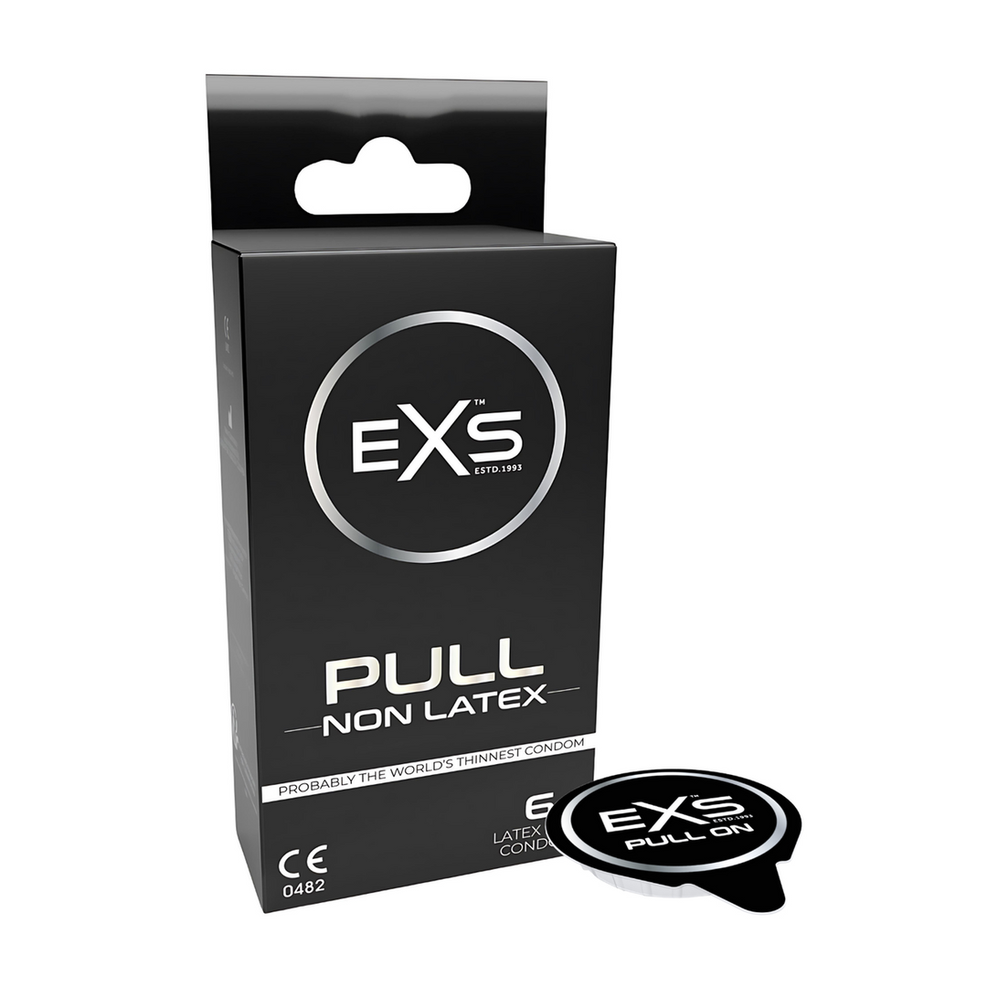 EXS Pull Latexvrije Condooms – 6 stuks, Extra Dun & Veilig