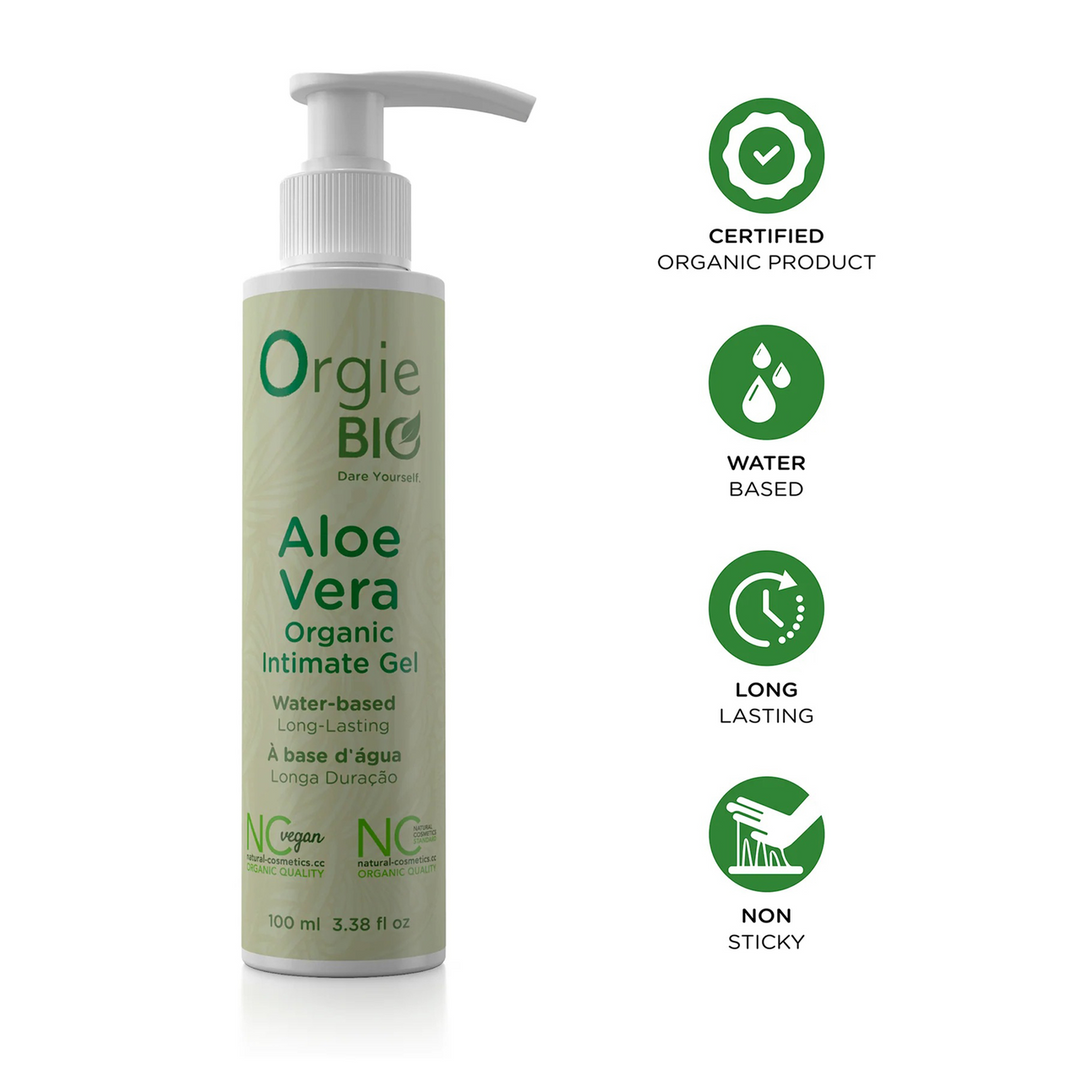 Bio Aloe Vera Intiem Gel - Hydrateert & Verzacht 100 Ml