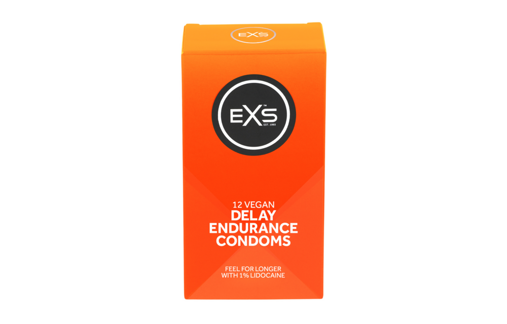 EXS Delay Condoms 12 pieces – Longer enjoyment, supple & natural