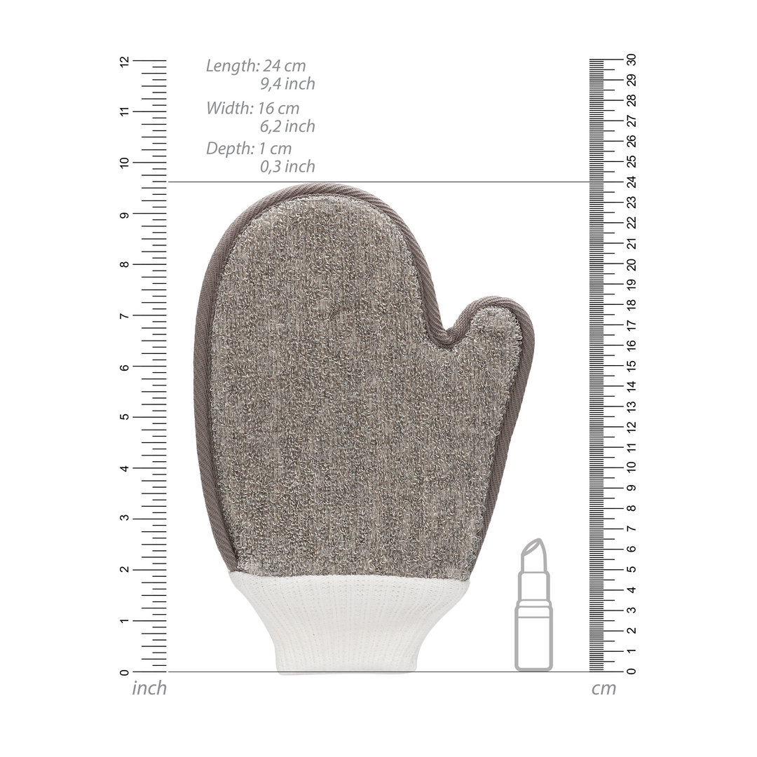Touché Bath Glove With Cuff – Silky Soft & Effective