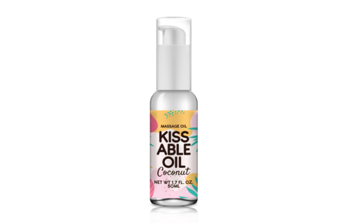 Kissable Coconut Oil 50 ml - Sensual Massage & Tropical Pleasure