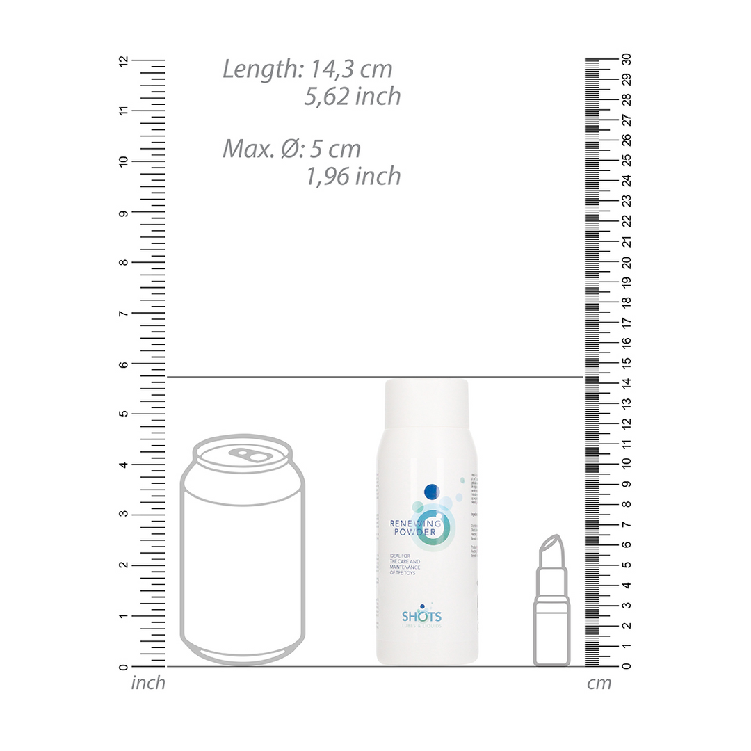 Erneuerungspuder 100 g für TPE-Spielzeuge | Shots Lubes