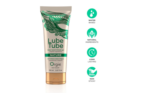 Lube Tube Nature 150 Ml – Natuurlijk Waterbasis Glijmiddel