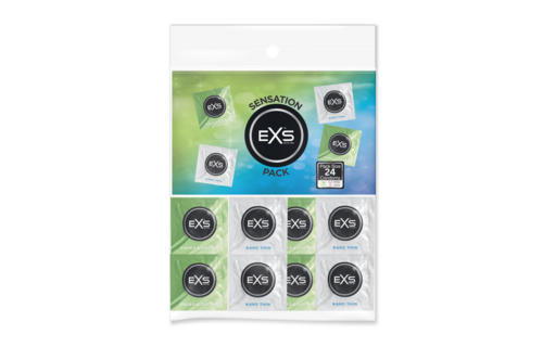 EXS Sensation Pack – Kondome – 24 Stück