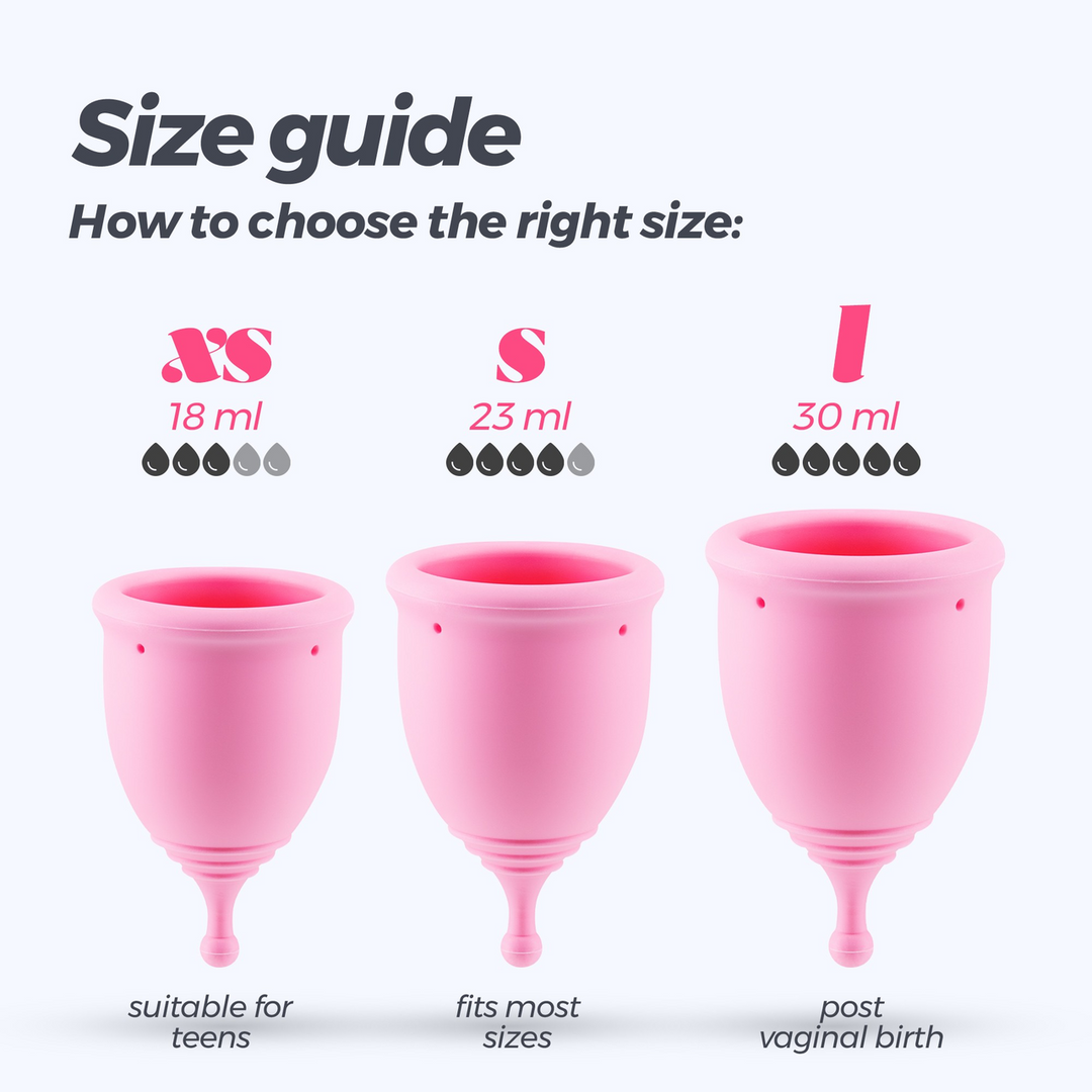 Minerva XS Menstruatiecup Roze - Comfortabel & Duurzaam