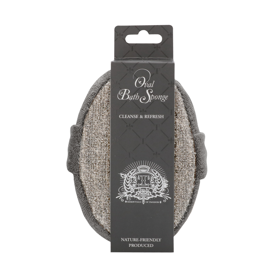 Ovale Badspons Touché | Zachte Reiniging & Diepe Scrub