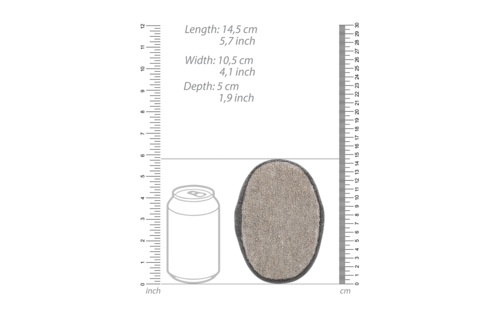 Oval Bath Sponge Touché | Gentle Cleansing & Deep Scrub