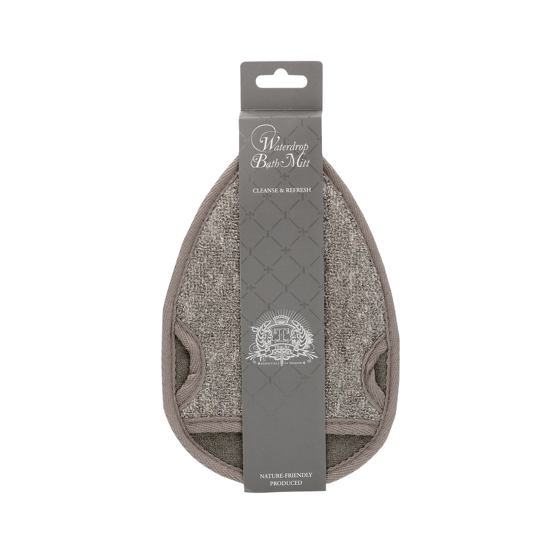 Wassertropfen-Badhandschuh