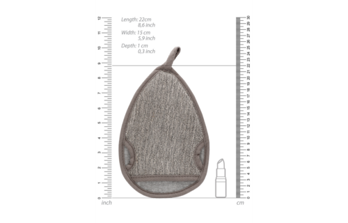 Water Drop Badhandschuh | Sanftes Peeling & Tiefenreinigung
