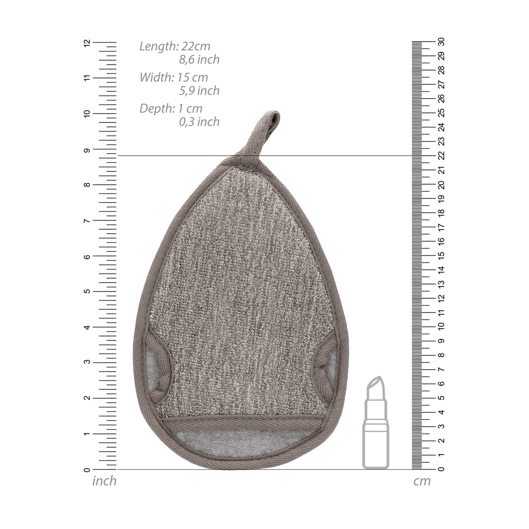 Water Drop Badhandschuh | Sanftes Peeling & Tiefenreinigung