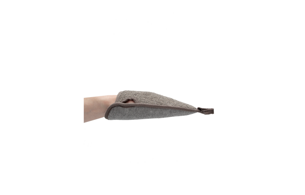 Wassertropfen-Badhandschuh