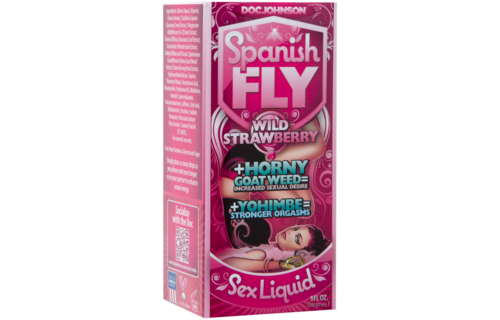 Sex Drops Wilde Aardbei 30ml - Stimulerende Druppels Passie