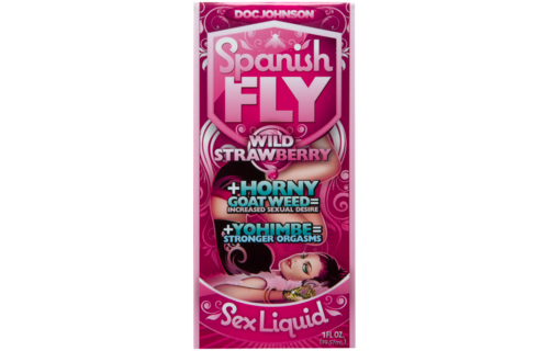 Sex Drops Wilde Erdbeere 30 ml – Stimulierende Tropfen der Leidenschaft