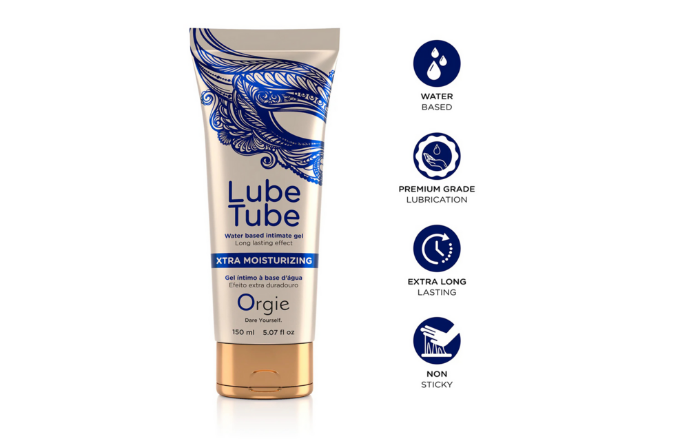 Lube Tube Xtra Glijmiddel Waterbasis 150Ml – Langdurig & Geurloos