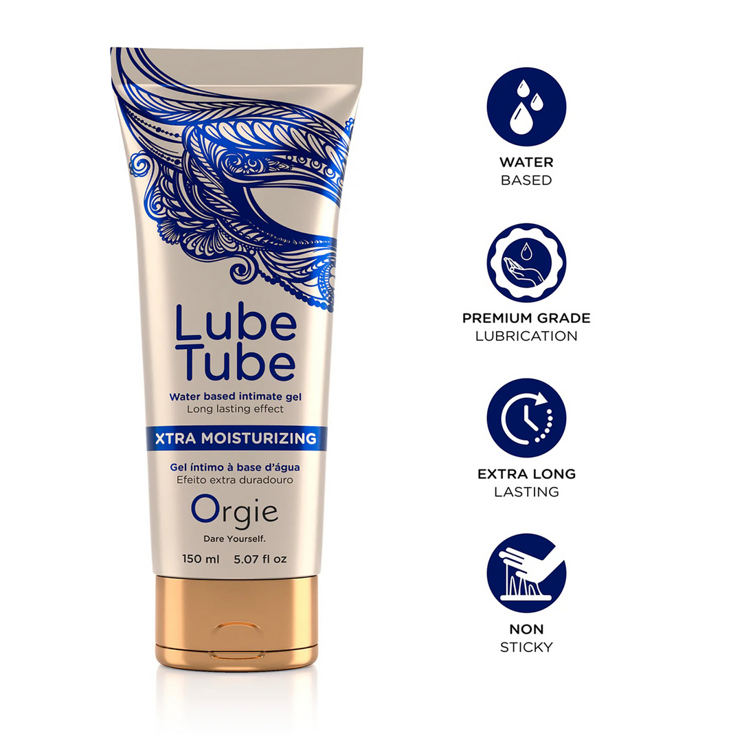 Lube Tube Xtra Glijmiddel Waterbasis 150Ml – Langdurig & Geurloos