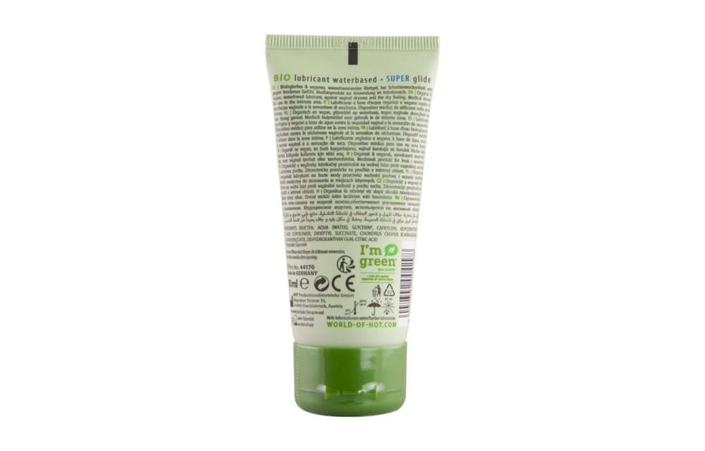 Superglide Glijmiddel Waterbasis 50Ml | Natuurlijk & Vegan