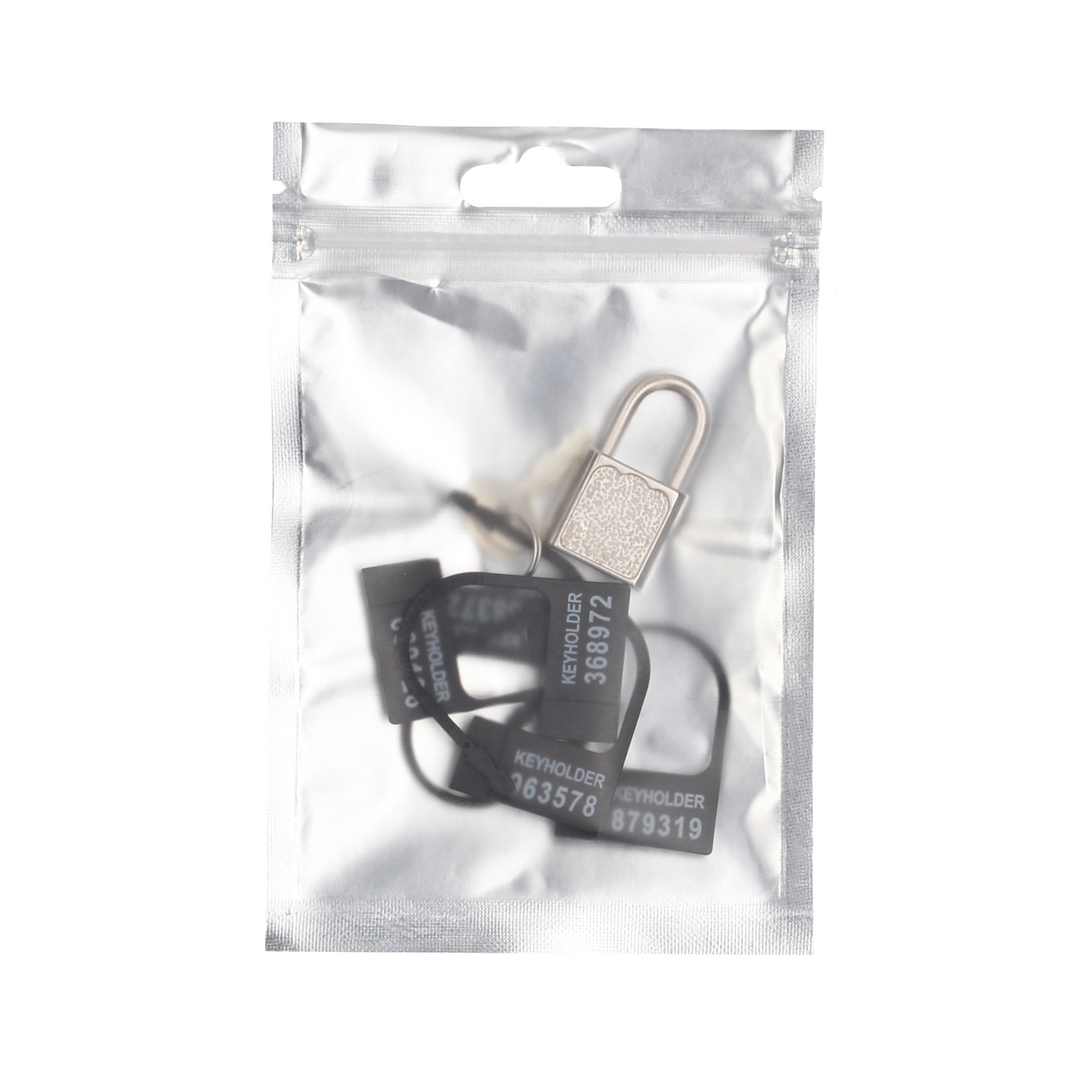 Reserve Slot Mancage | Stevig Zwart Hangslot & 5 Reserveloten