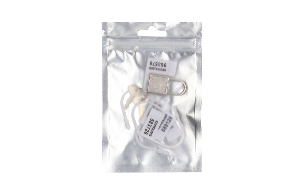 Spare Lock Mancage – 5 White Locks + Strong Padlock