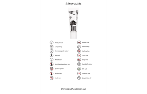 Sperma-Achtig Glijmiddel Fist It – Veilig & Soepel Genot