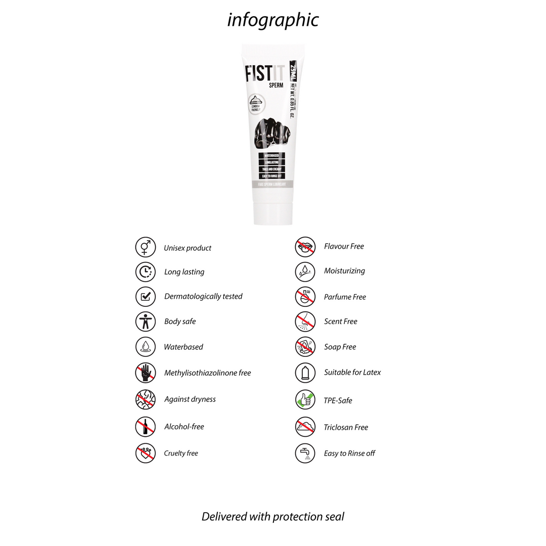 Spermaähnliches Gleitmittel Fist It – Sicher & geschmeidiger Genuss