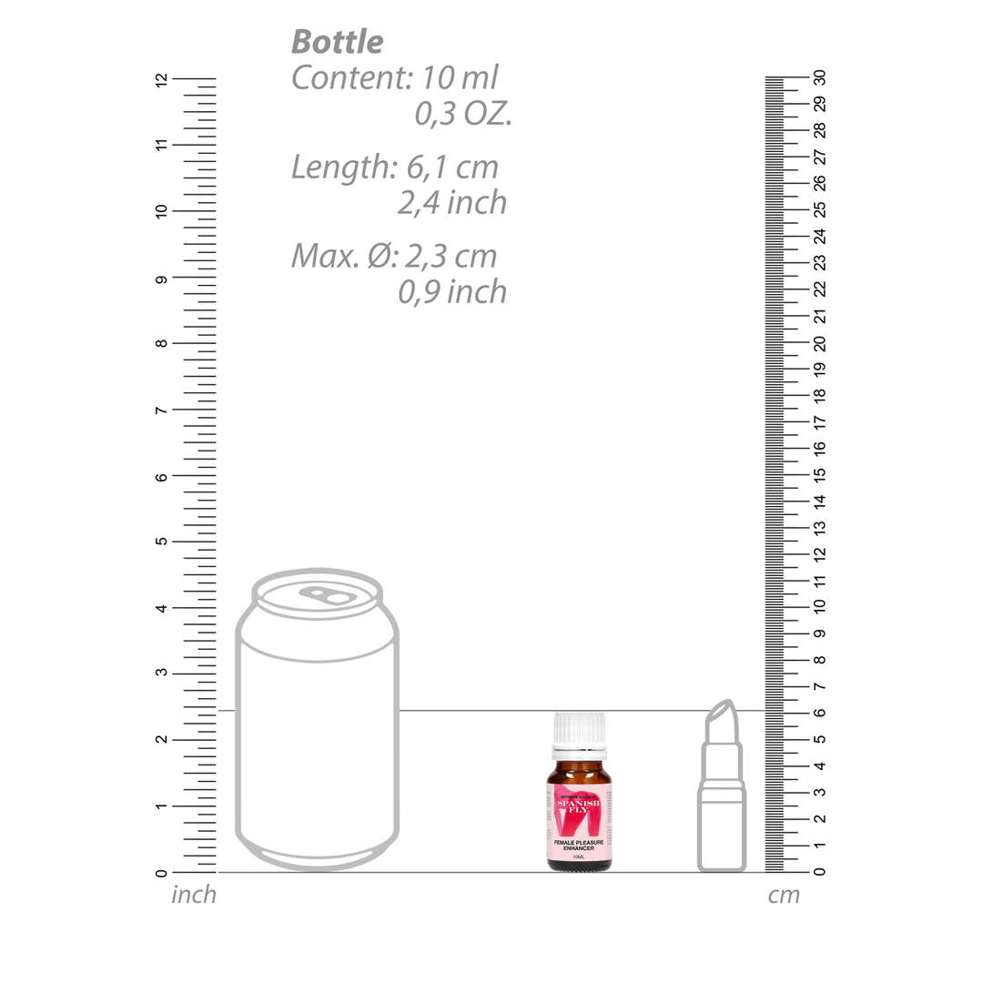 Spanish Fly – Lustverstärker für Frauen – 0,34 fl oz / 10 ml