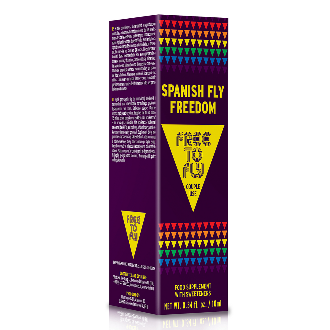 Spanish Fly Free to Fly – Vitale Boost 10 ml & Natuurlijk