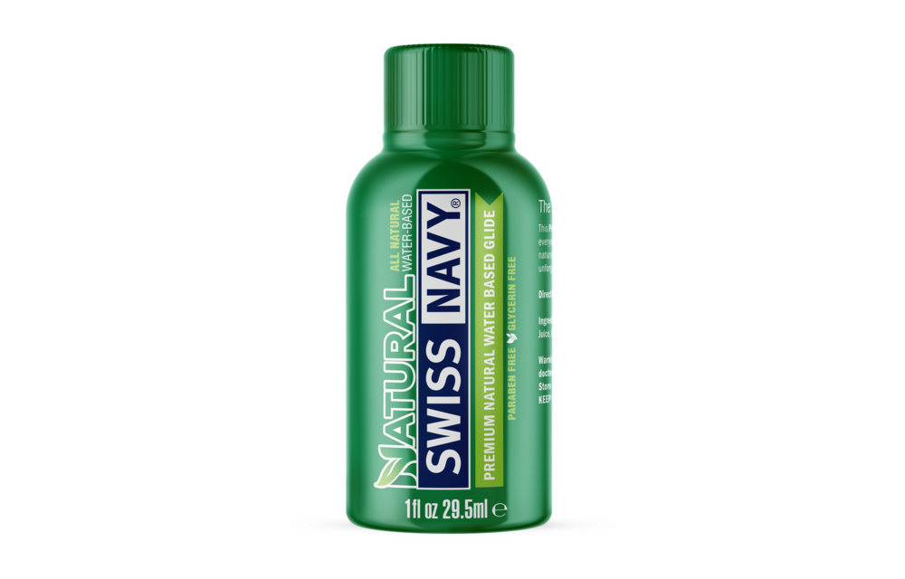 Natural Glijmiddel Swiss Navy – Waterbasis, Hypoallergeen