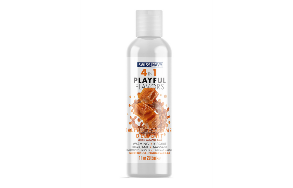 Swiss Navy 4-In-1 Glijmiddel Salted Caramel - 29,5 Ml