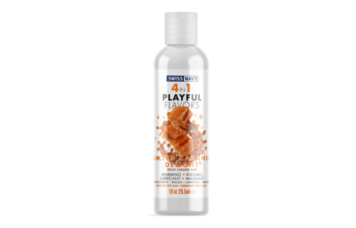 Swiss Navy 4-In-1 Glijmiddel Salted Caramel - 29,5 Ml