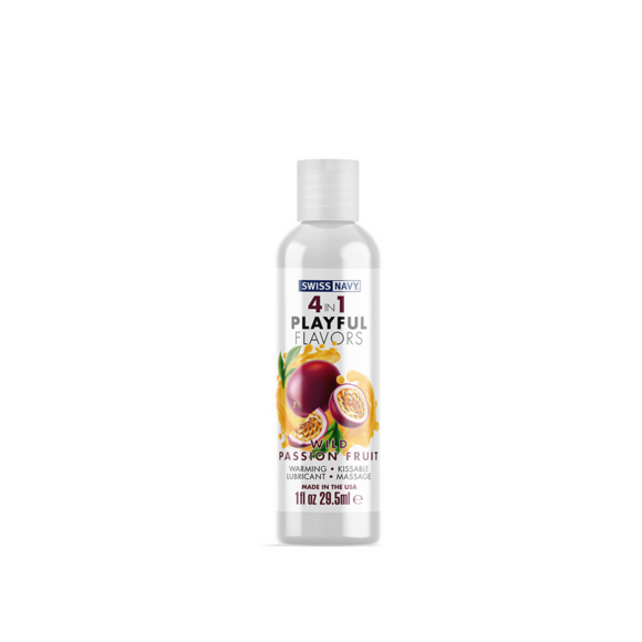 4 In 1 Playful Flavours Lubricant Wild Passion Fruit 29.5 ml