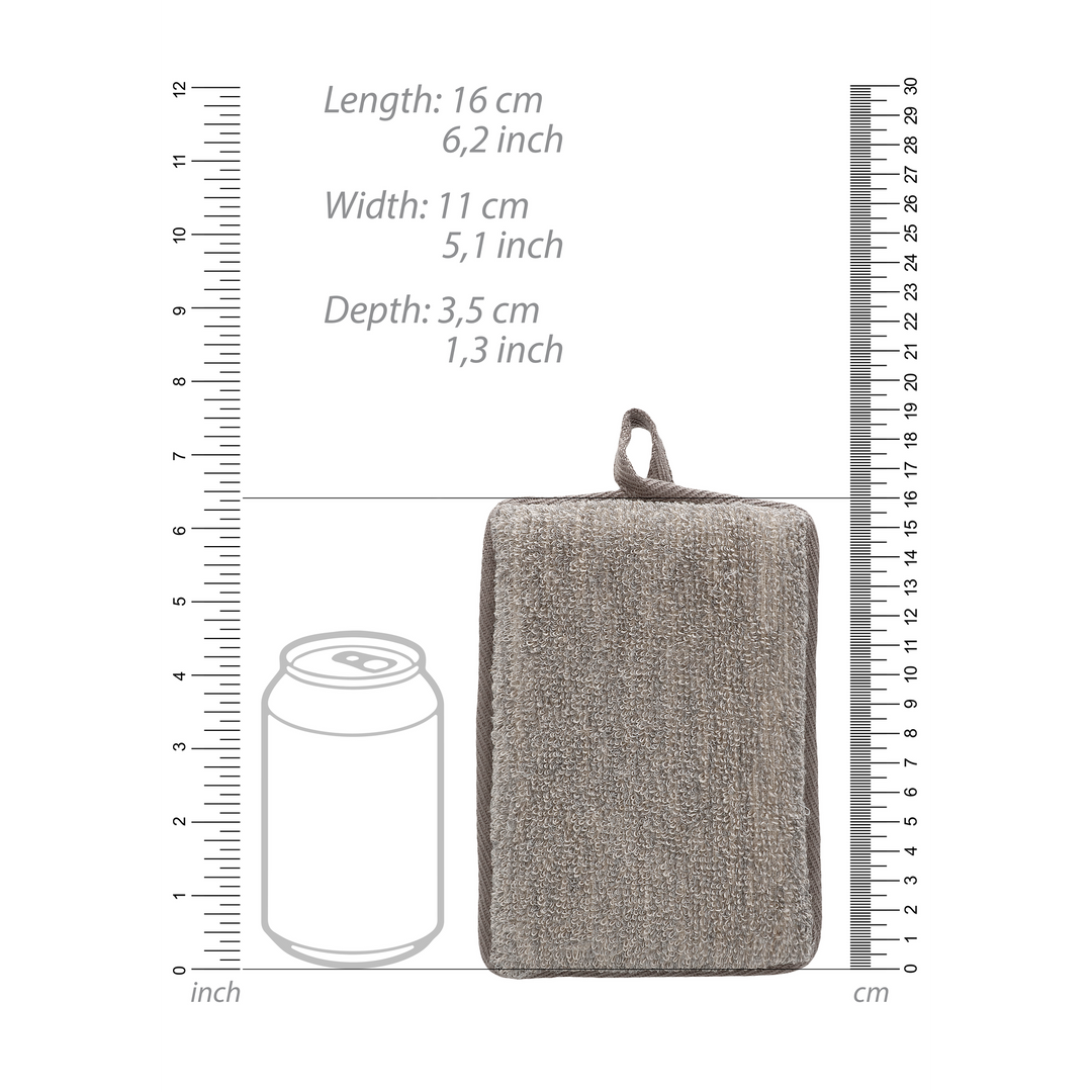 Rechthoekige Badspons Touché | Zacht & Grondig Reinigen