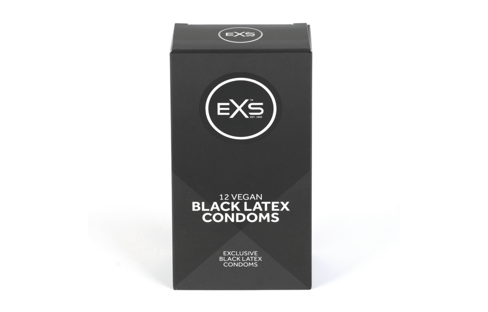 EXS Black Latex - Condoms - 12 Stuks