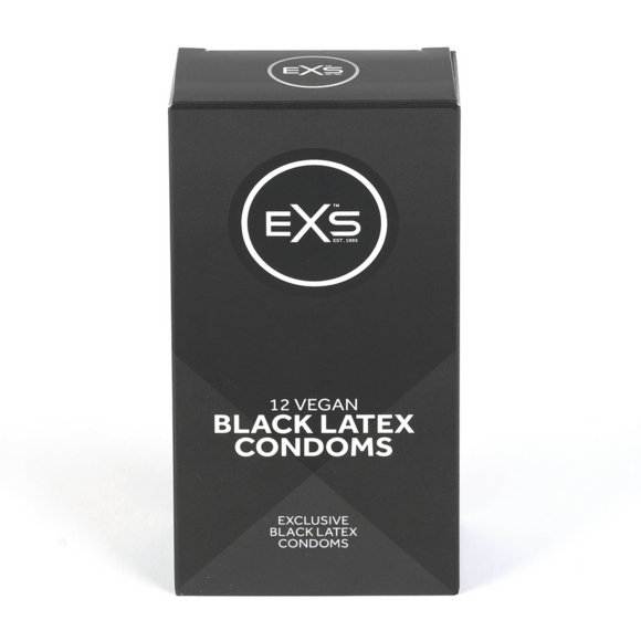 EXS Black Latex – Kondome – 12 Stück
