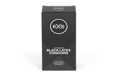 EXS Black Latex – Kondome – 12 Stück