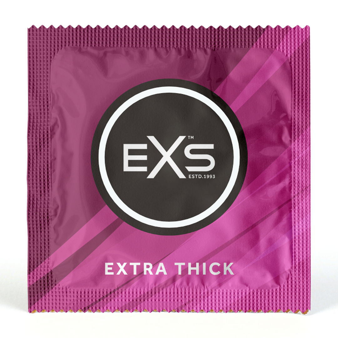 EXS Extra Thick Condoms - 12 Pieces | Safe & Comfortable