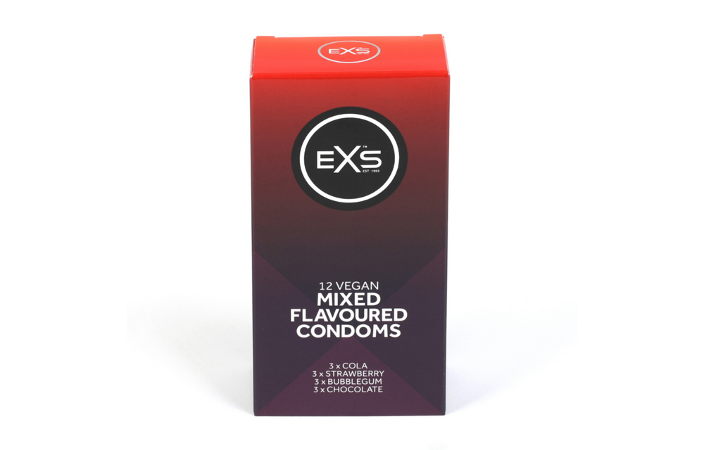 EXS Gemengde Smaken Condooms - 12 Stuks Veilig & Lekker