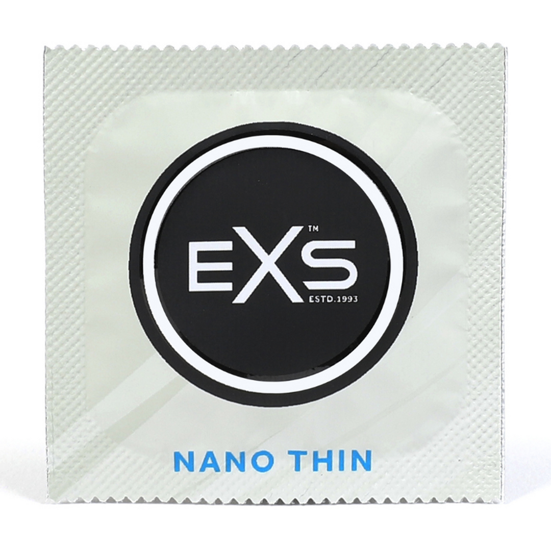EXS Nano Thin Condoms – Ultra Thin & Super Strong | 12 pieces