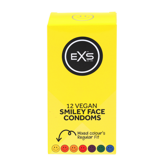 EXS Smiley Face Condooms 12 Stuks – Veilig & Comfortabel