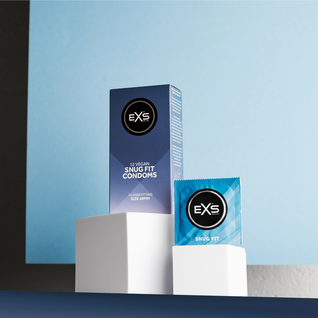 EXS Snug Fit Condoms 12 pieces – Tight, Thin & Safe