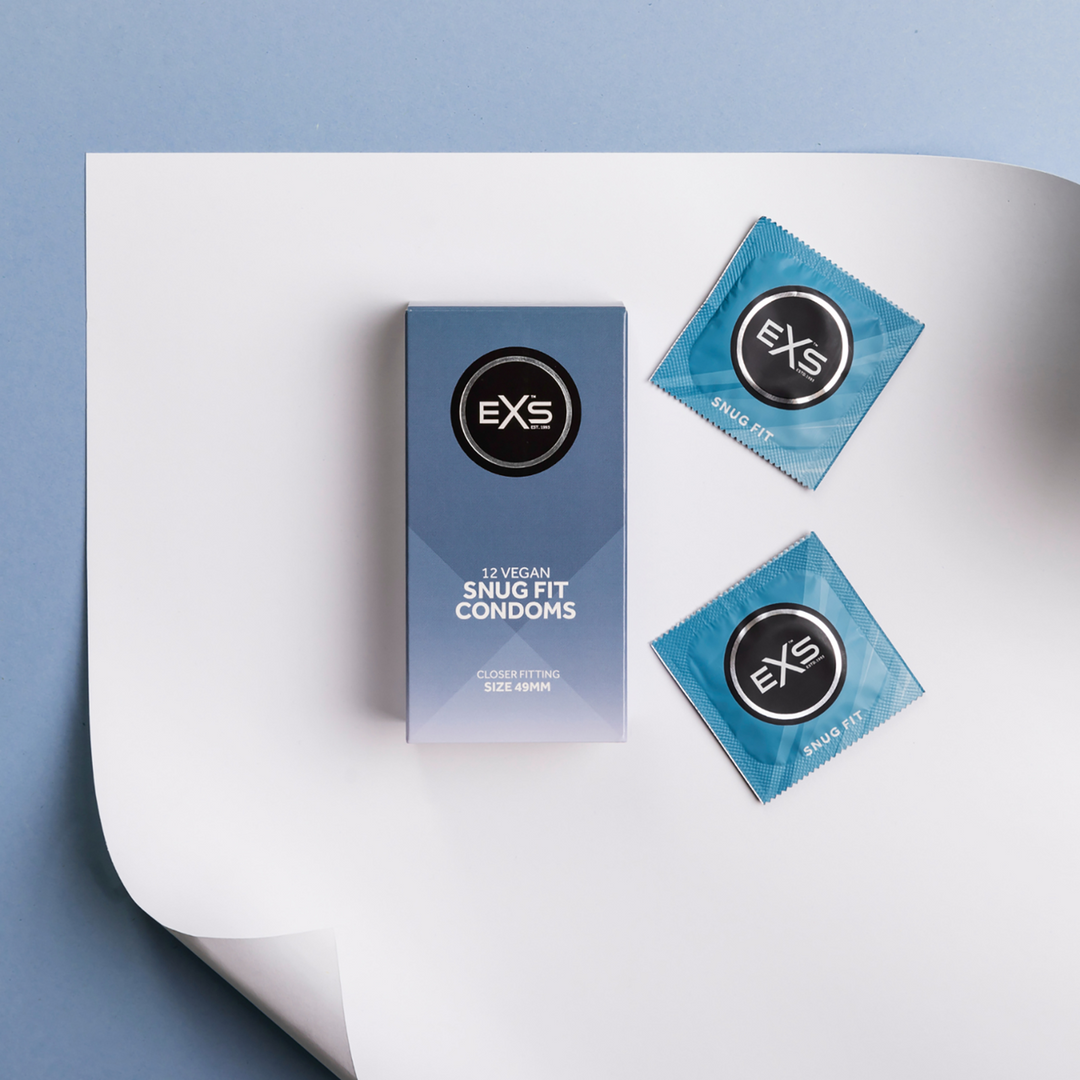 EXS Snug Fit Condoms 12 pieces – Tight, Thin & Safe