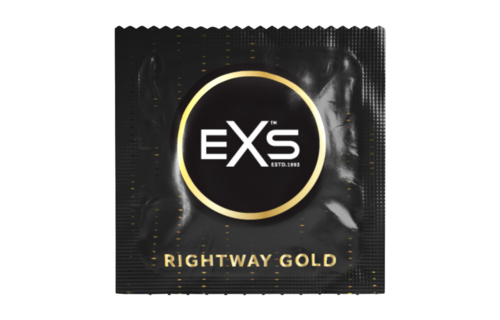 EXS Rightway Gold Condoms 12 pieces – Safe & Easy