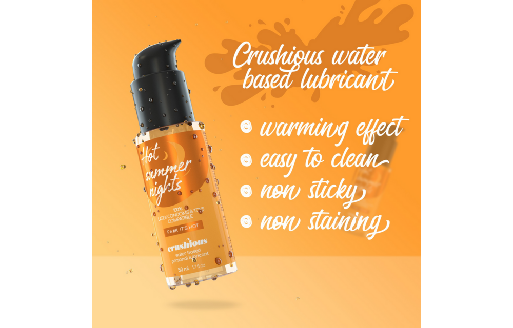 Crushious Water-Based Warming Lubricant 50 ml – Intense Pleasure