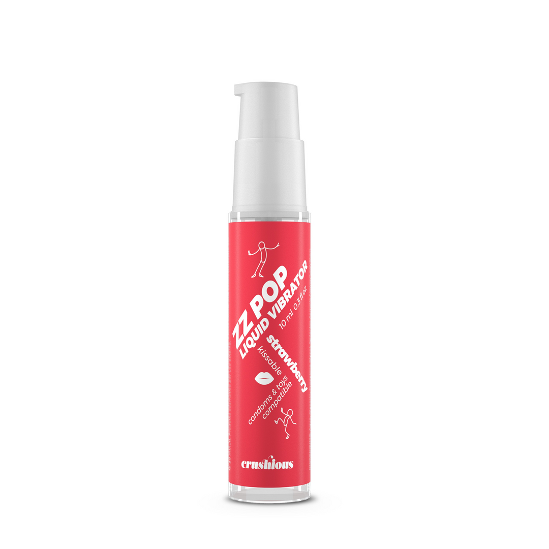 ZZ Pop Strawberry Liquid Vibrator – Sensual & Tingling